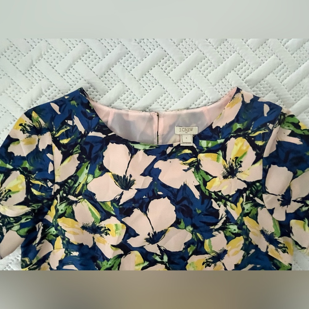 JCrew Flower dress